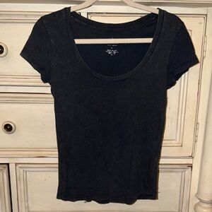 A/X Armani Exchange Black Short Sleeve Tee
